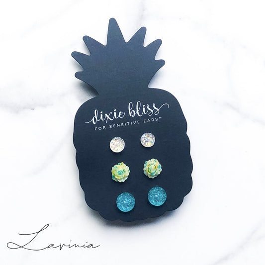 Lavinia - Dixie Bliss - Trio Stud Earring Set