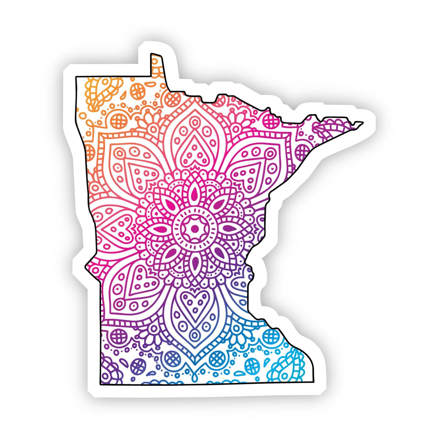 Minnesota Mandala Sticker