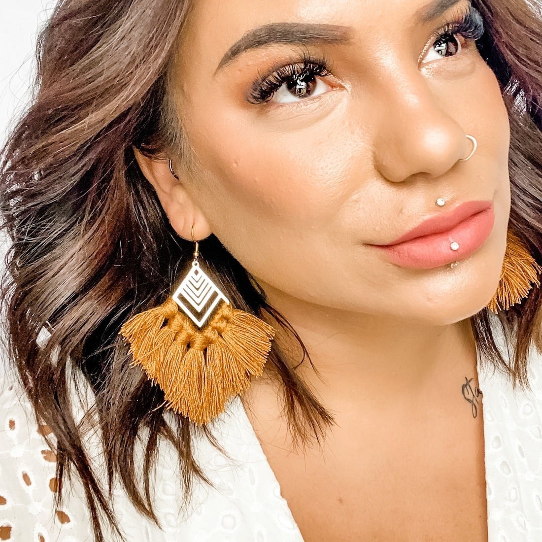 Boho Daze in Toffee - Dixie Bliss - Dangle Earring