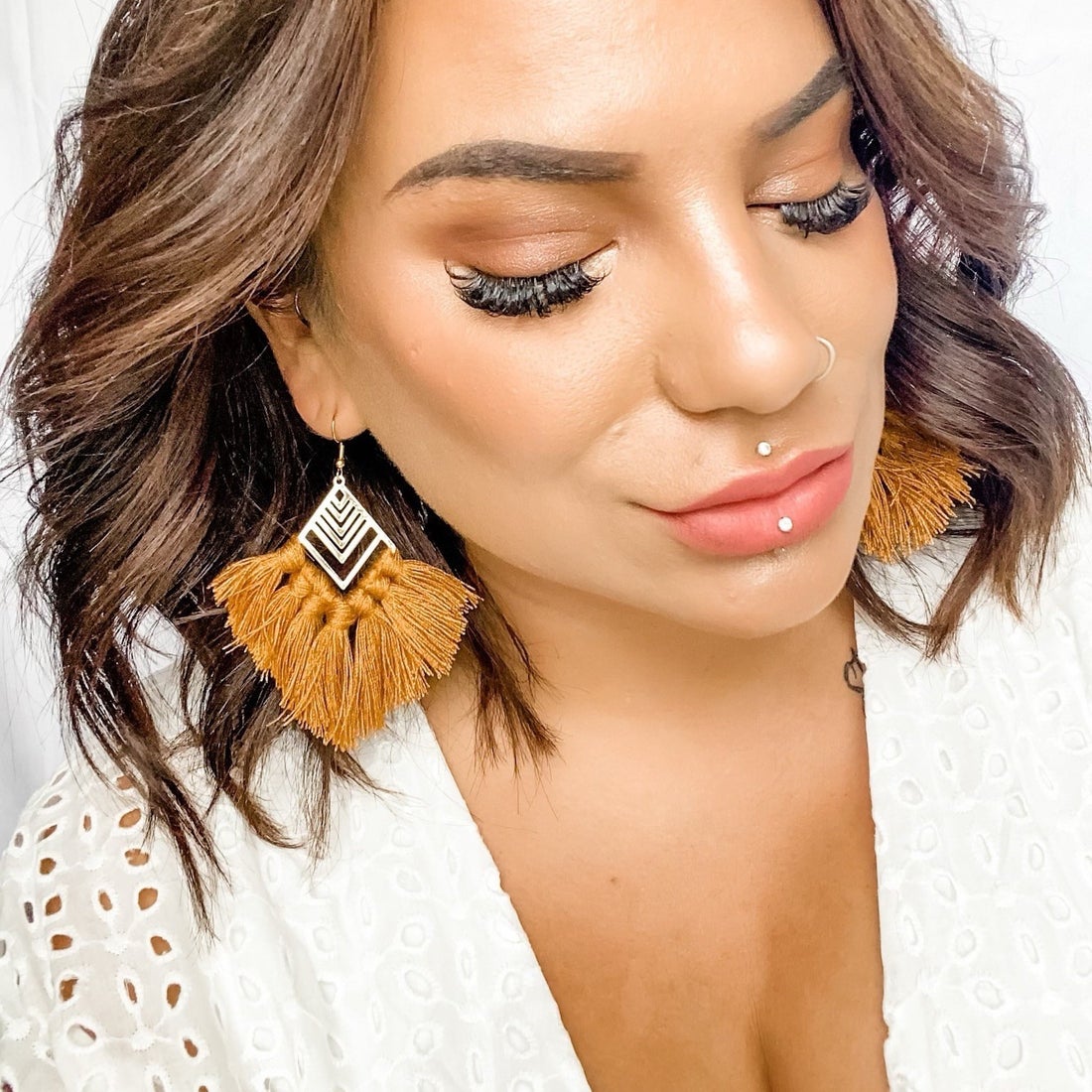 Boho Daze in Toffee - Dixie Bliss - Dangle Earring