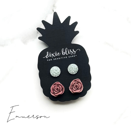 Emmerson - Dixie Bliss - Duo Stud Earring Set