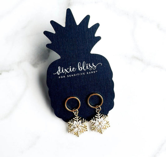 Snowflake Halos - Dixie Bliss - Dangle Earring