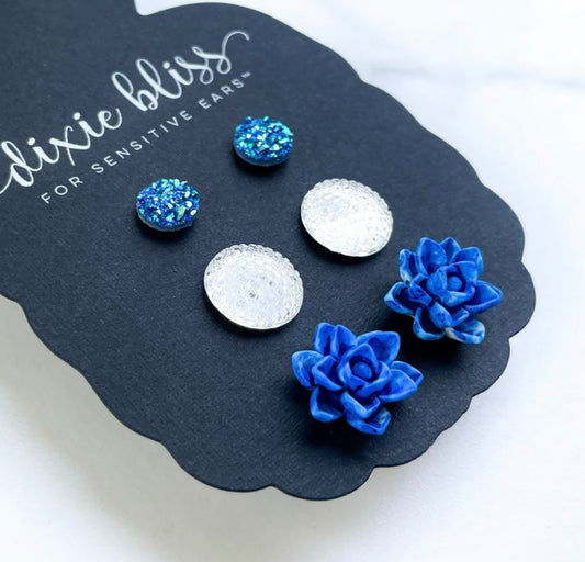 Rianne - Dixie Bliss - Trio Stud Earring Set