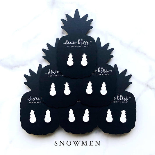 Snowmen - Dixie Bliss - Single Stud Set Earring