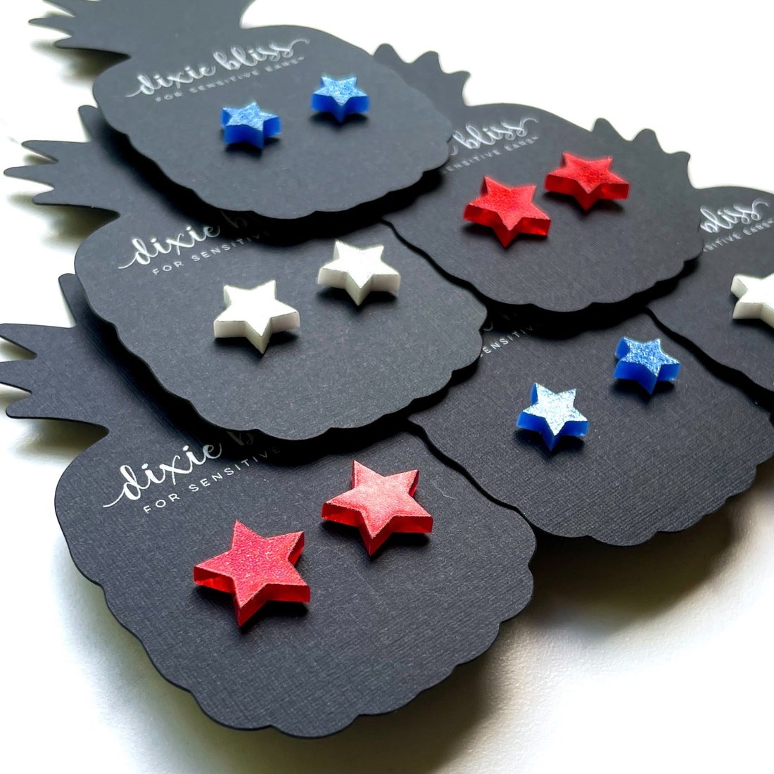 Stars - Dixie Bliss - Single Stud Earrings